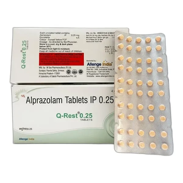 Buy Alprazolam 0.25mg Online