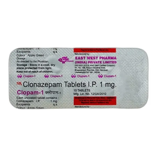 Clonazepam 1mg